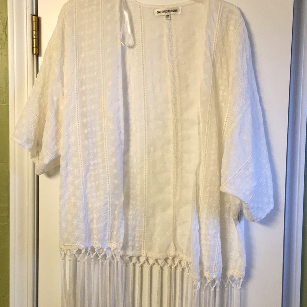 Cream colored kimono